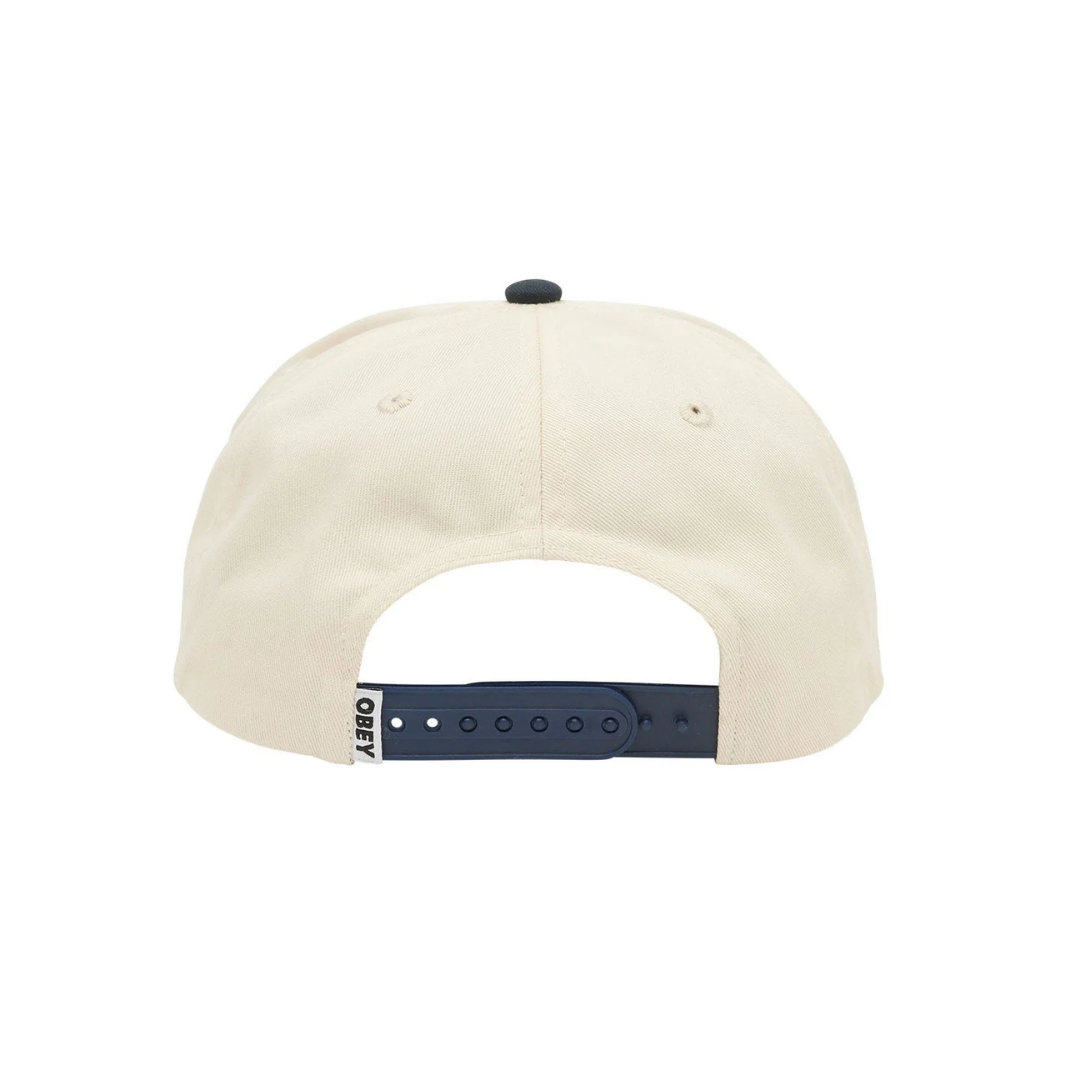 Dom 5 Panel Snapback Unbleached Multi