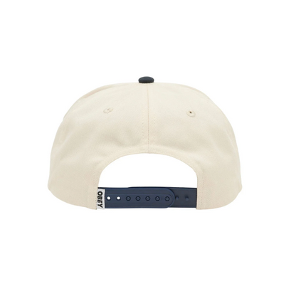 Dom 5 Panel Snapback Unbleached Multi