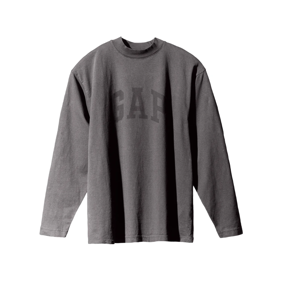 Yeezy Gap Engineered by Balenciaga Dove Longsleeve Tee Dark Gray