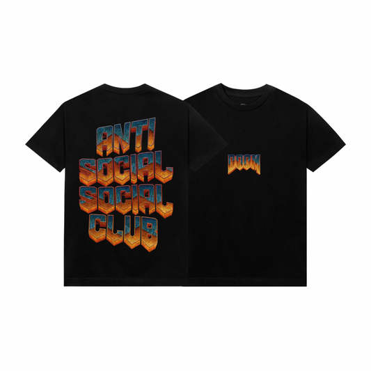 ASSC x Doom Classic Logo Tee Black
