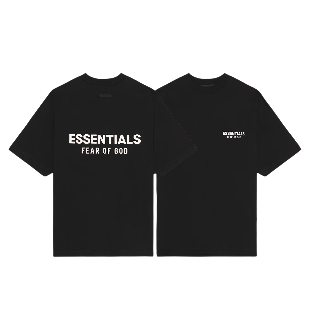 Jersey Crewneck T-Shirt Black