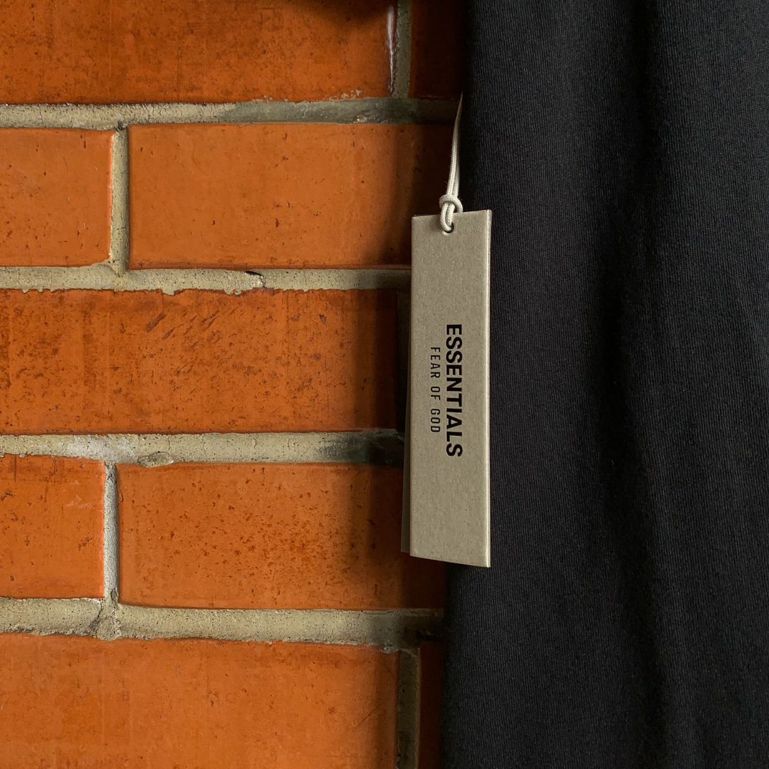 Jersey Crewneck T-Shirt Black