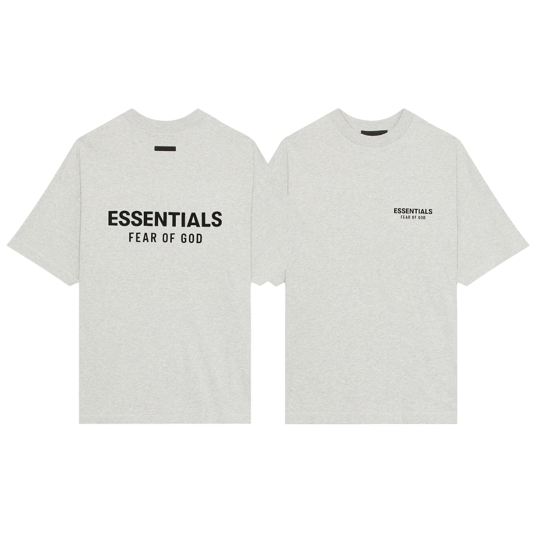 Jersey Crewneck T-Shirt Lights Heather Grey (2024)
