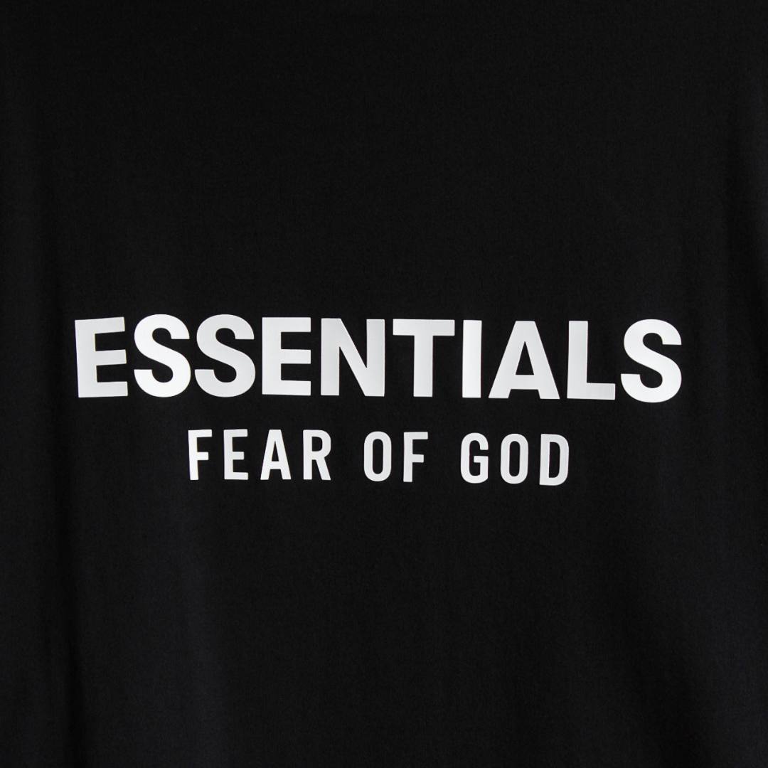 Jersey Crewneck T-Shirt Black