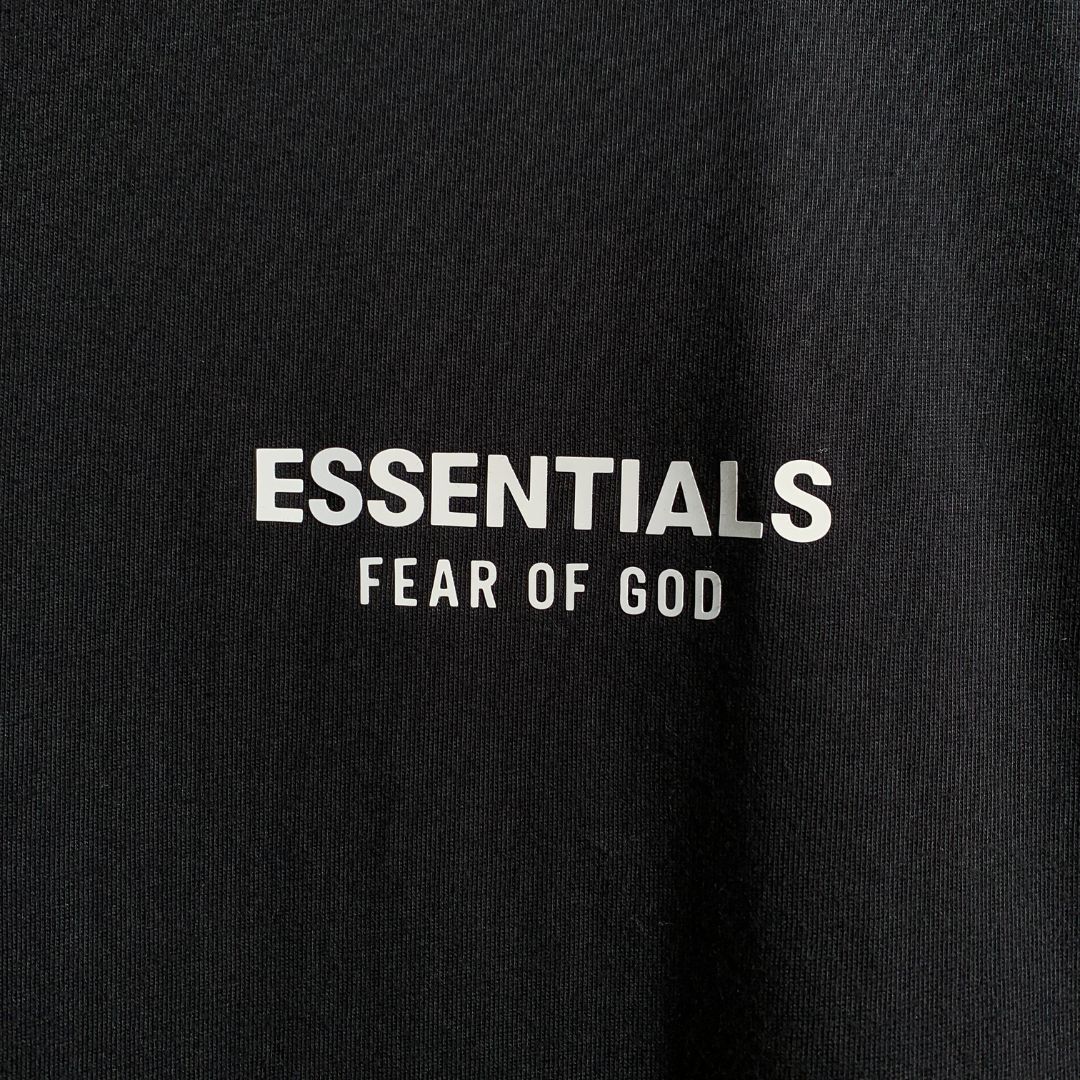 Jersey Crewneck T-Shirt Black