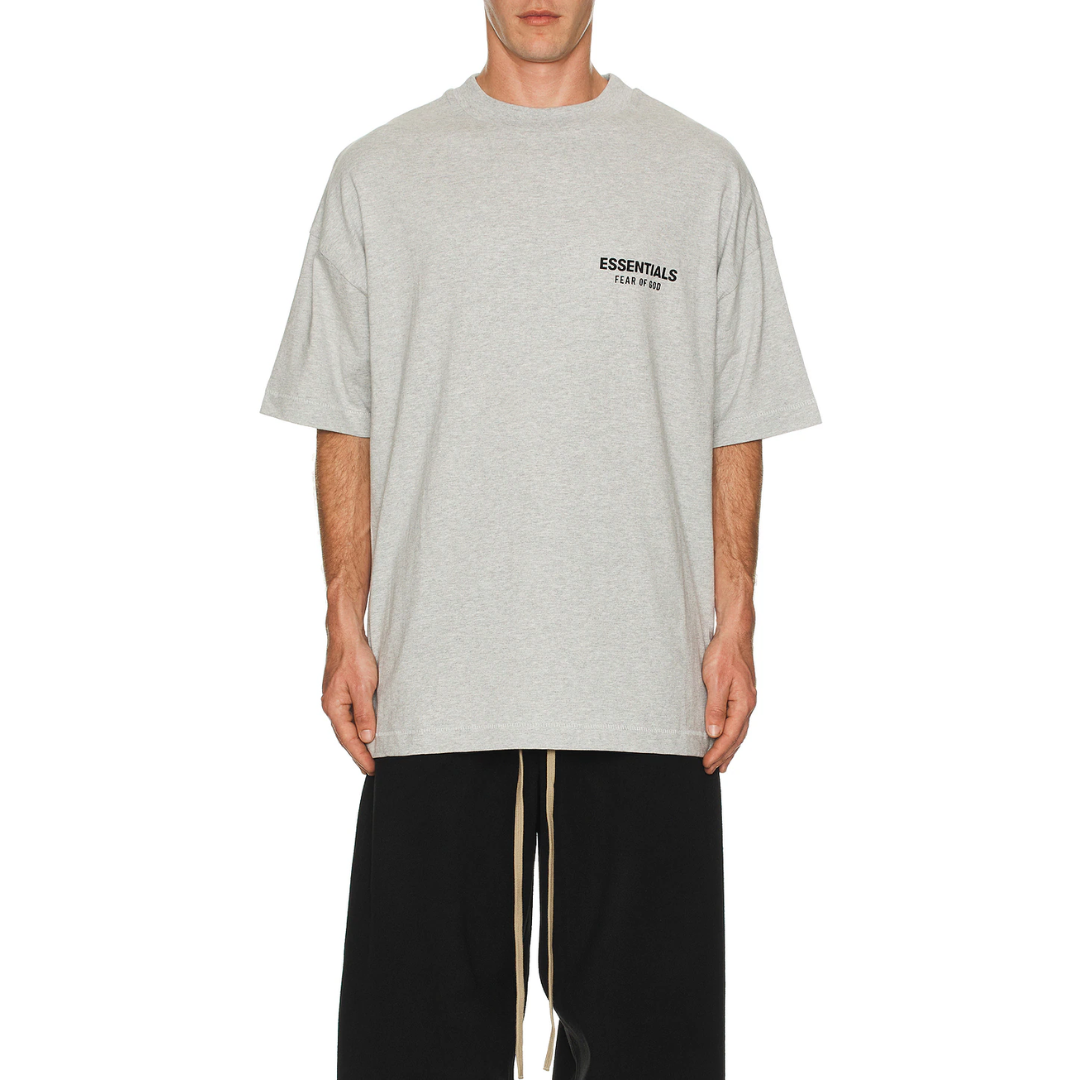 Jersey Crewneck T-Shirt Lights Heather Grey (2024)