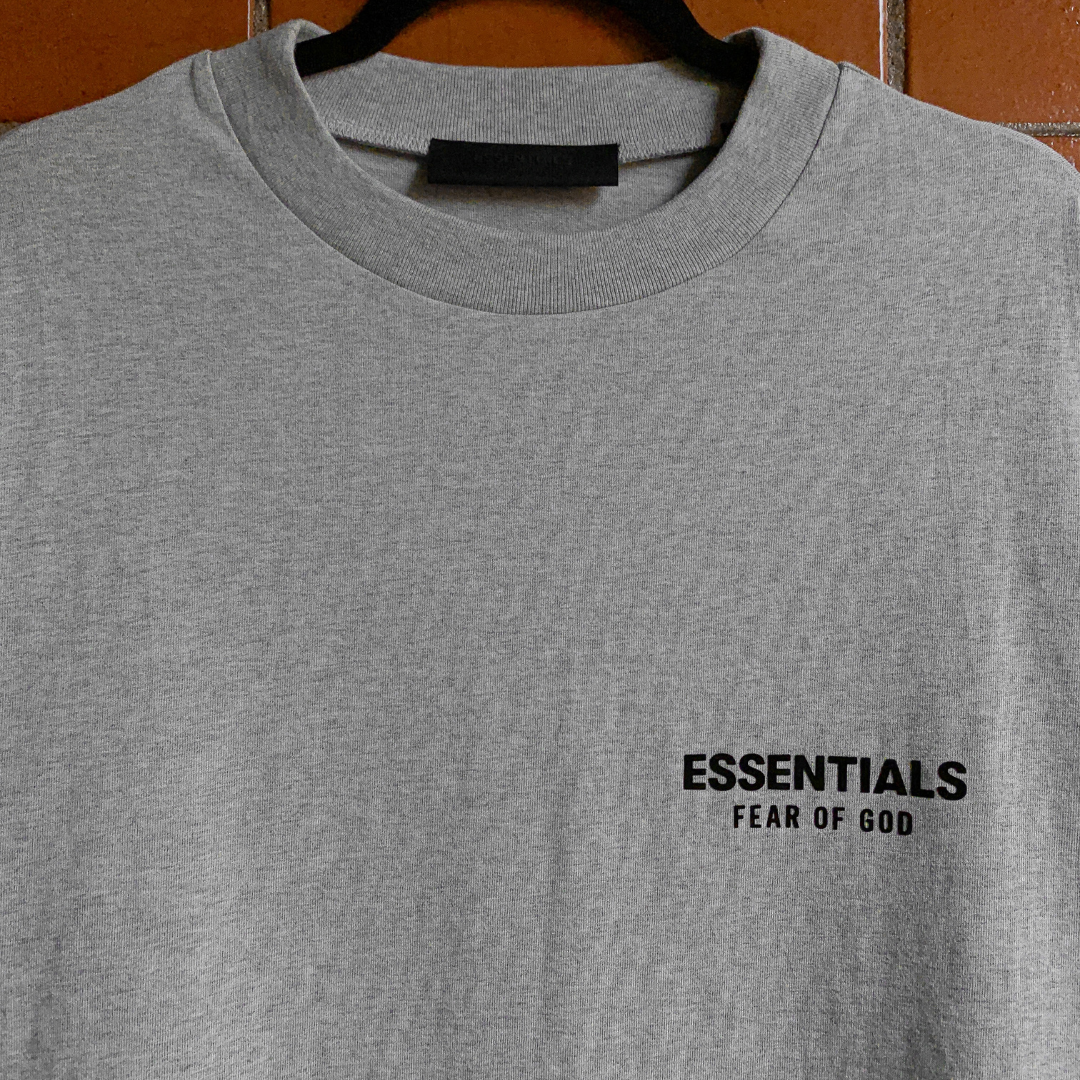 Jersey Crewneck T-Shirt Lights Heather Grey (2024)
