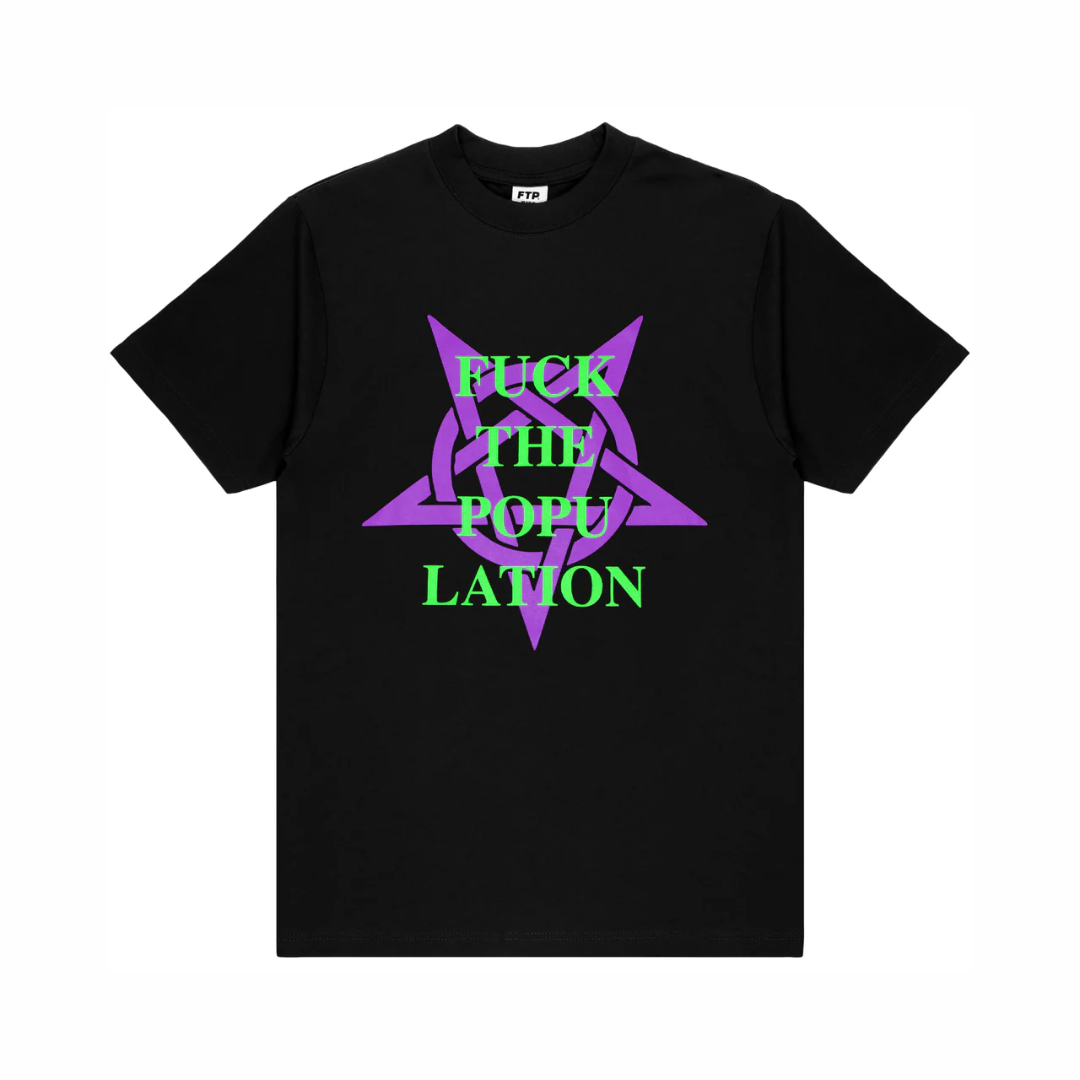 Come Closer Tee Black