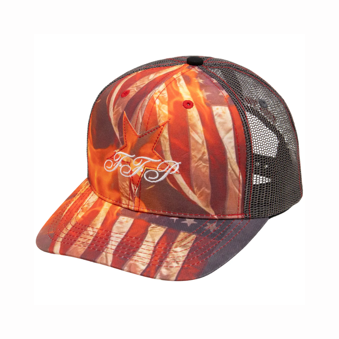 Pentagram Trucker Hat SnapBack (Multi)