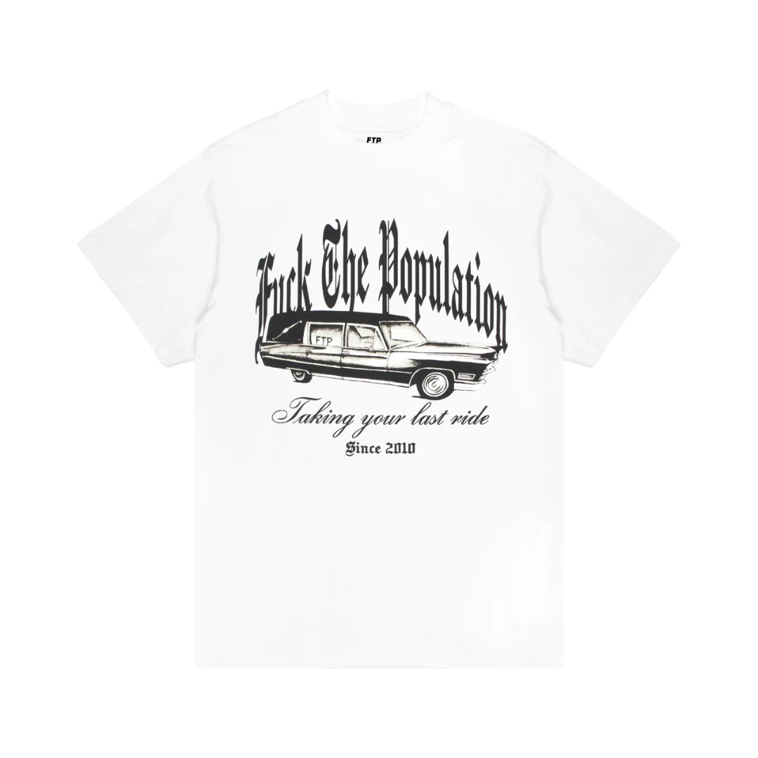 Last Ride Tee White