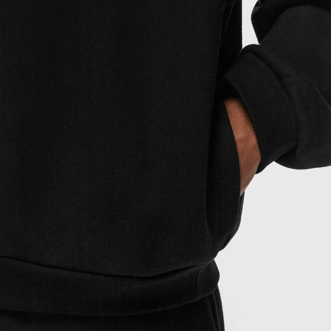 Fleece Hoodie Black