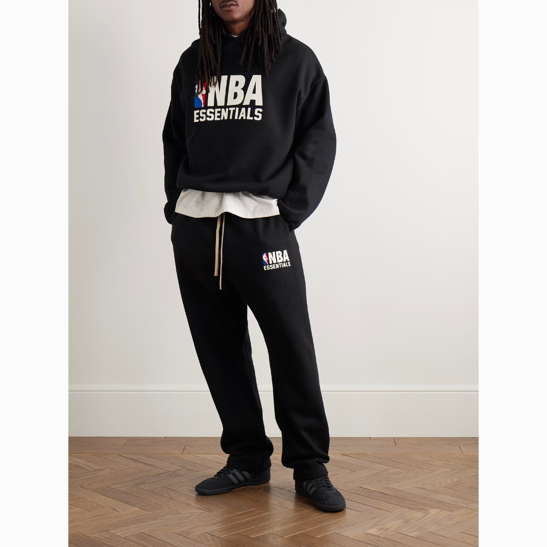 Black NBA Pull Over Hoodie FW24
