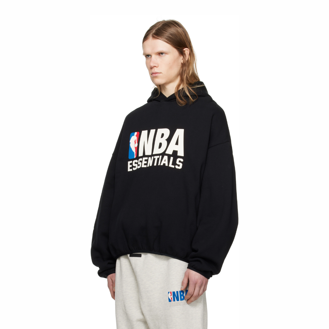 Black NBA Pull Over Hoodie FW24
