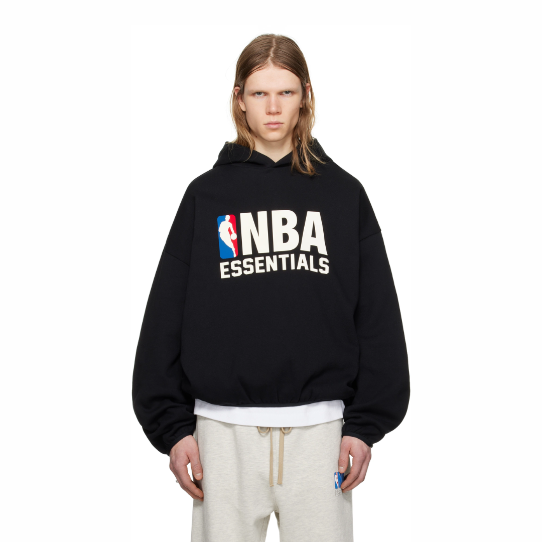 Black NBA Pull Over Hoodie FW24