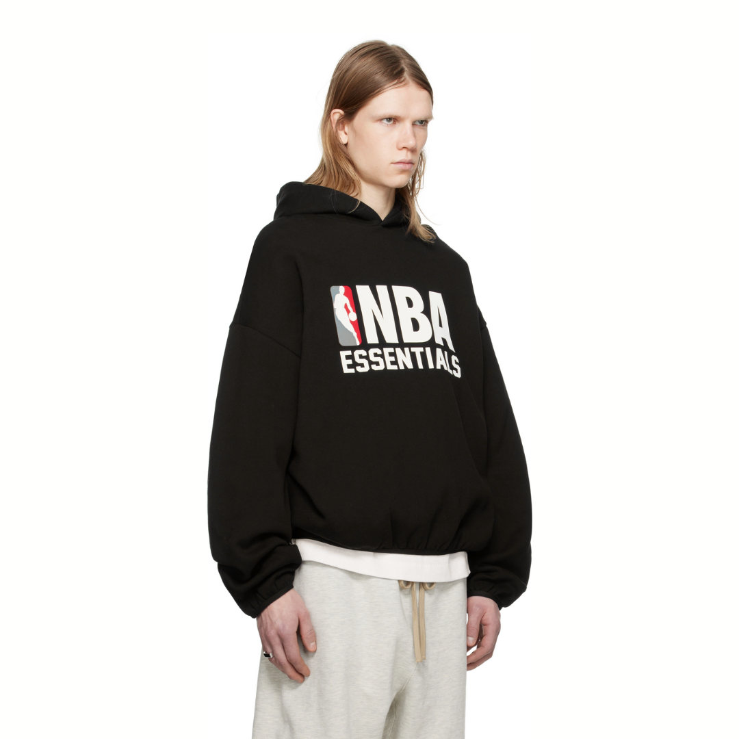 Black NBA Pull Over Hoodie FW24