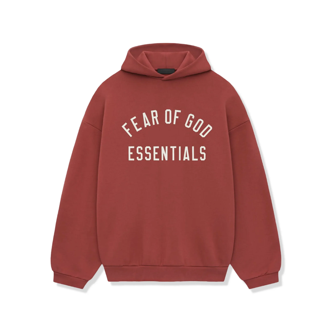 Fleece Hoodie Crimson