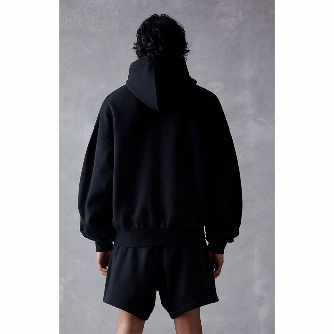 Jet Black Hoodie Core SS23