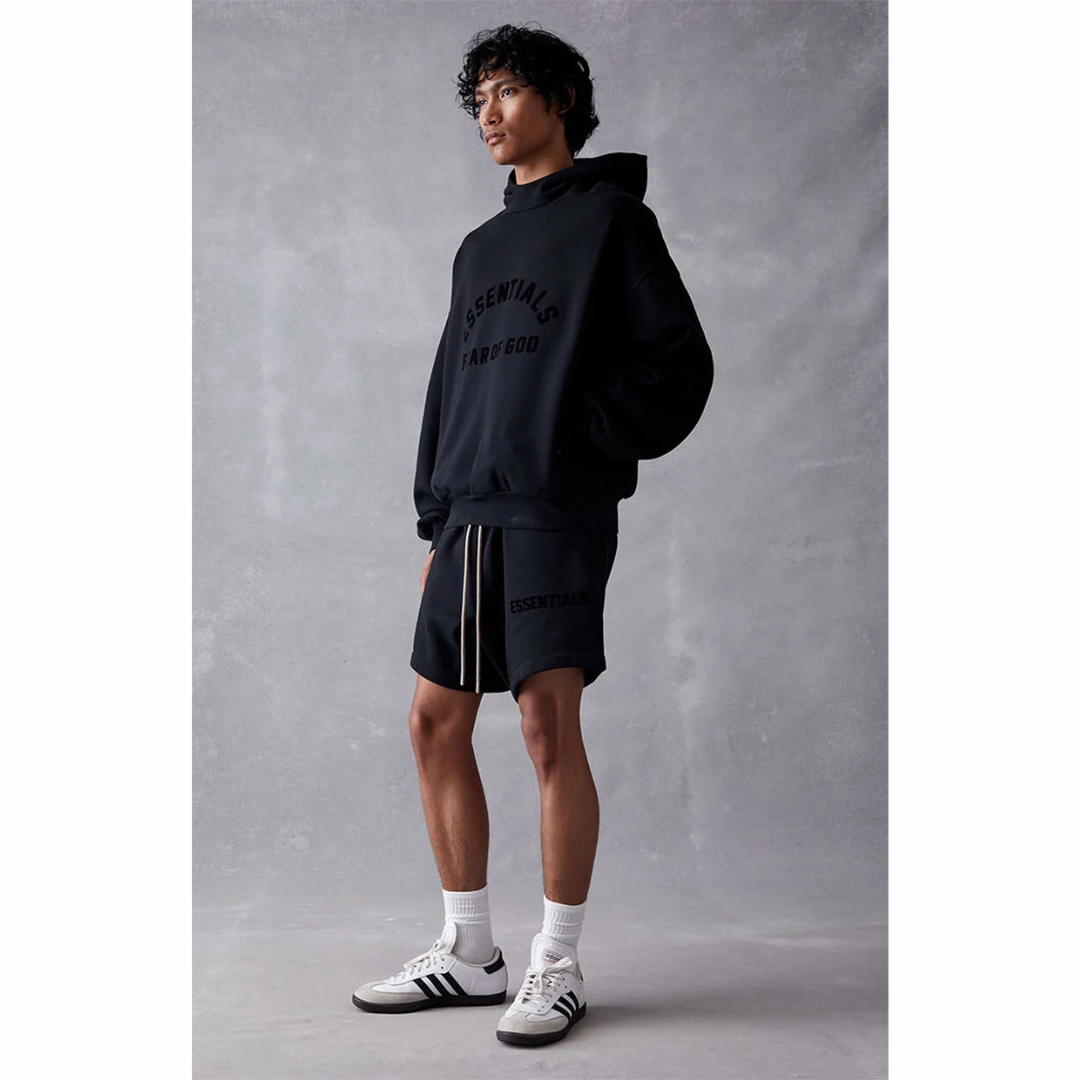 Jet Black Hoodie Core SS23