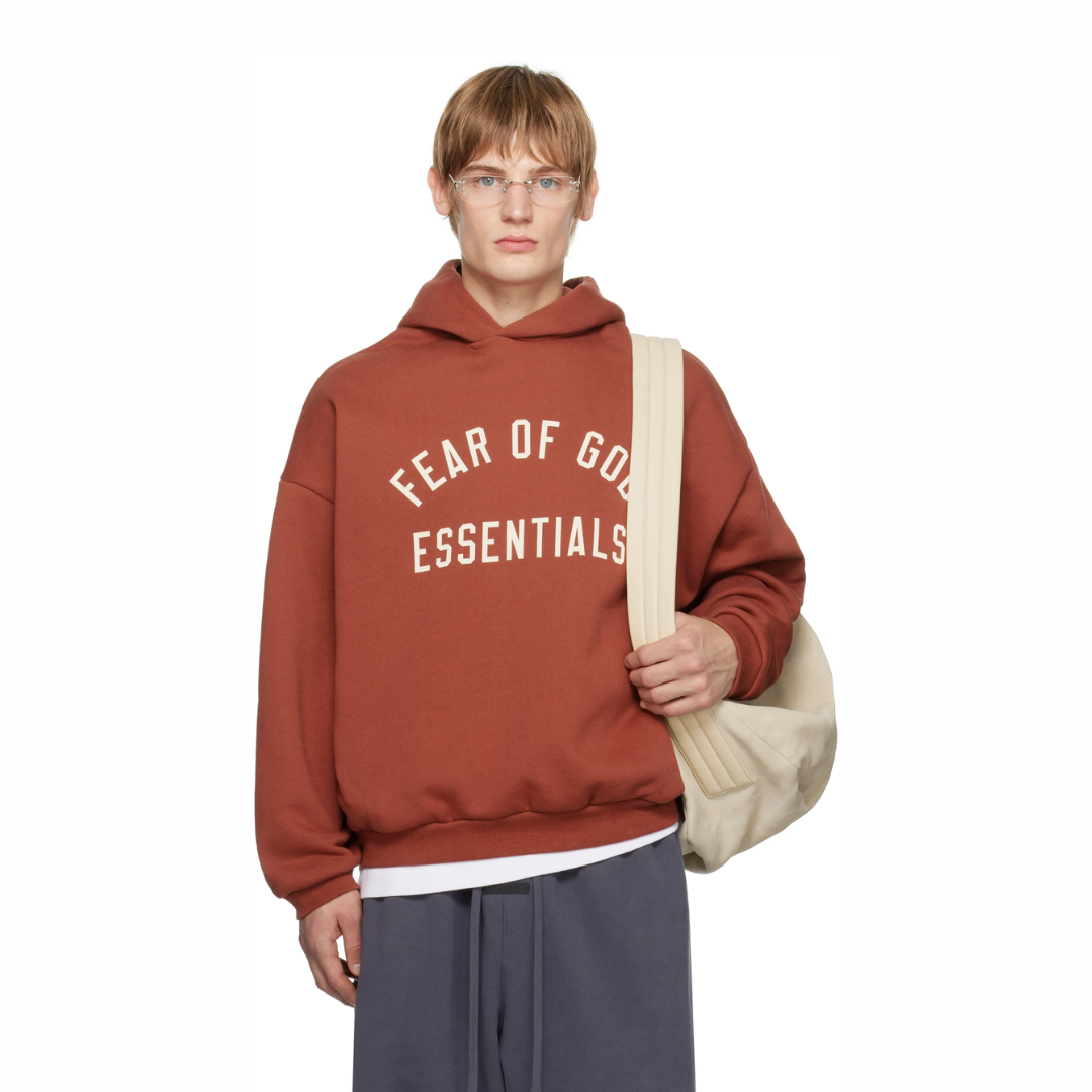 Fleece Hoodie Crimson