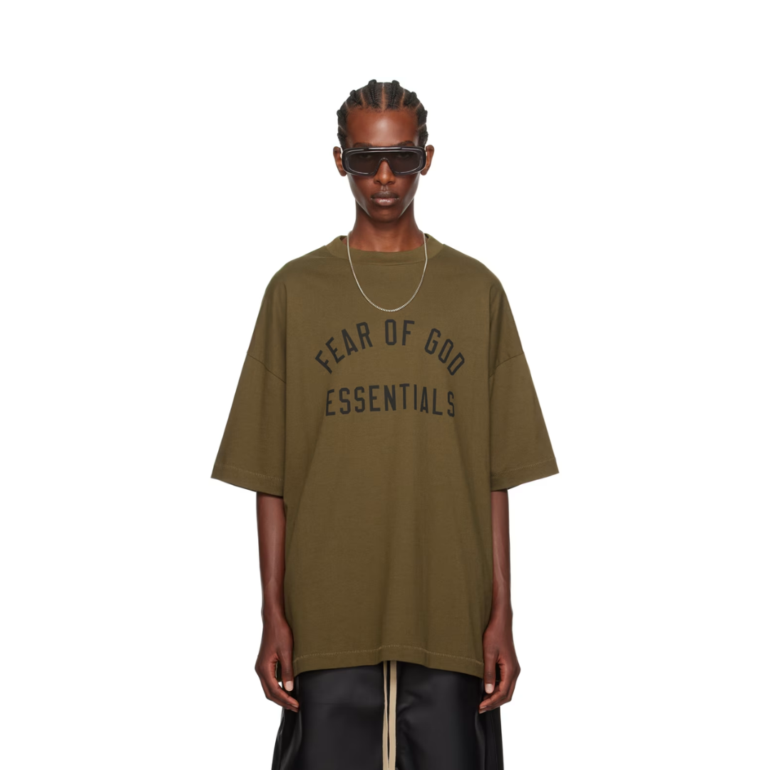 Olive Crew Neck T-Shirt