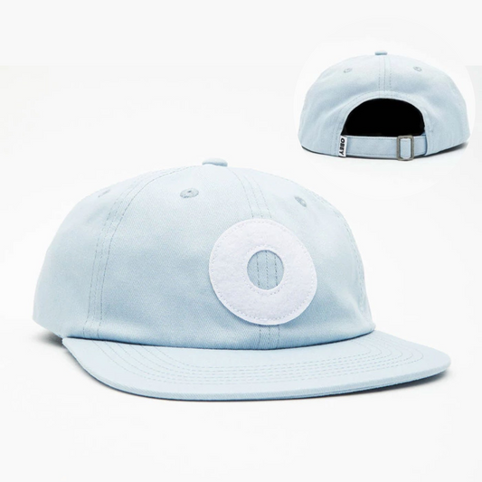 Block 6 Panel Strapback Good Grey