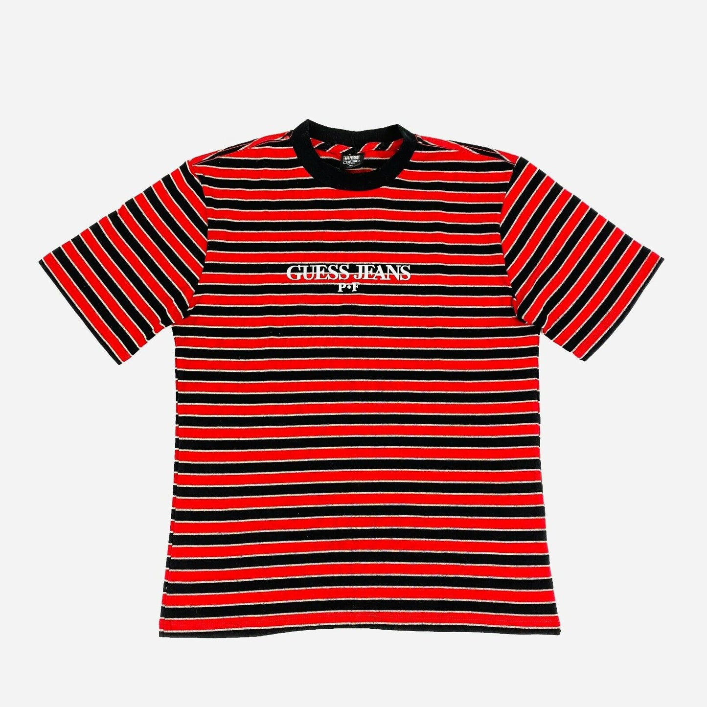 Guess P+F 3M Reflective Striped T-shirt