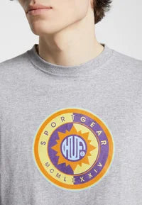 HUF Sun God L/S T-Shirt Athletic Grey