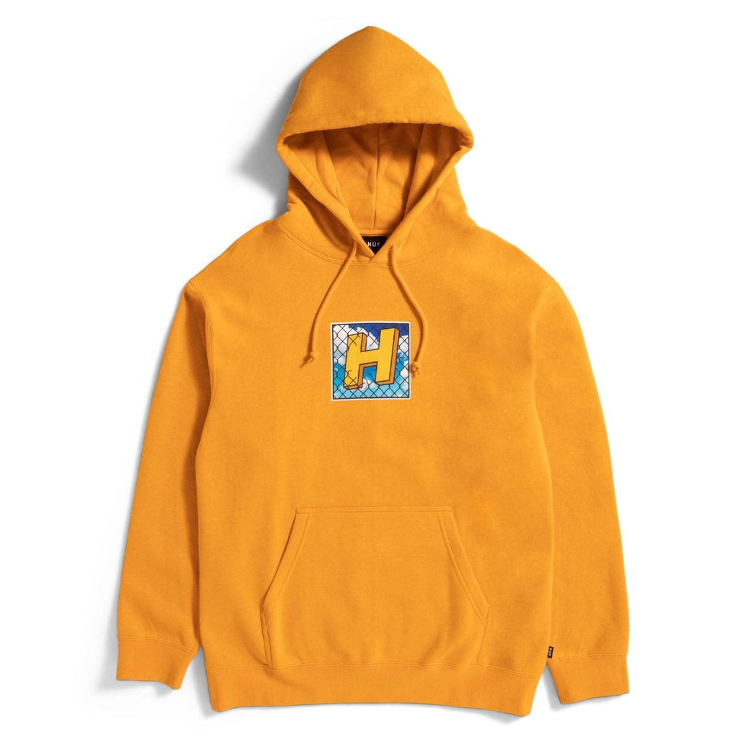 HUF Tresspass Pullover Hoodie Gold