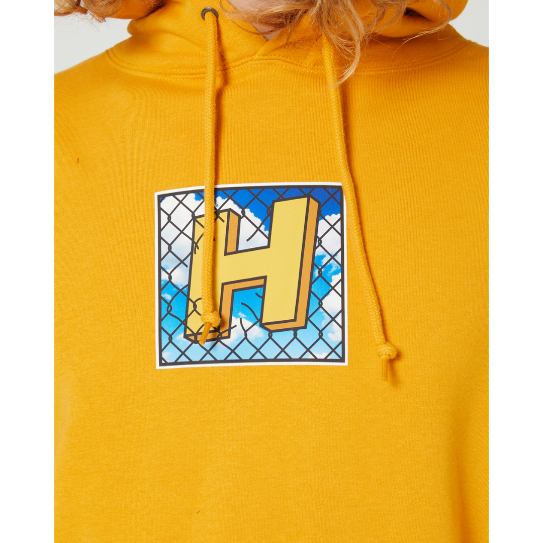 HUF Tresspass Pullover Hoodie Gold