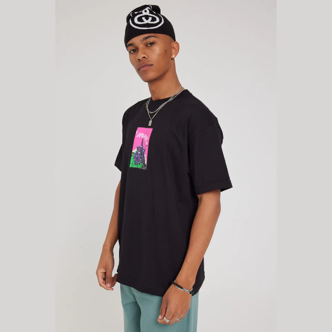 Huf Tee Sky Is The Limit Black