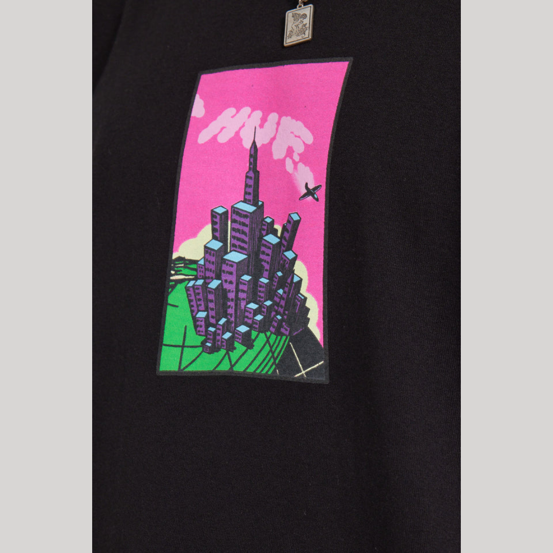 Huf Tee Sky Is The Limit Black