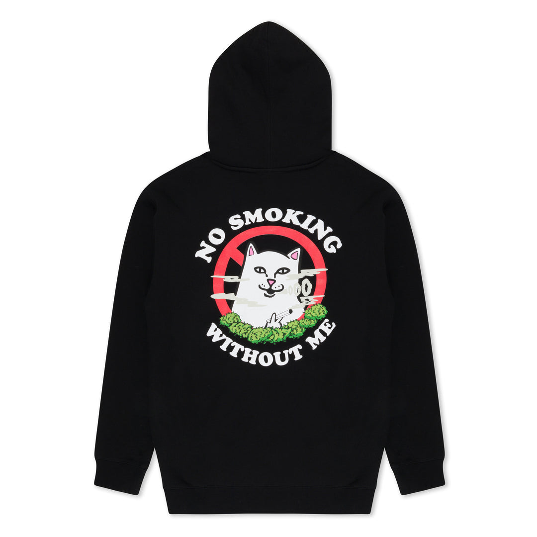 No Smoking Hoodie ( Black)