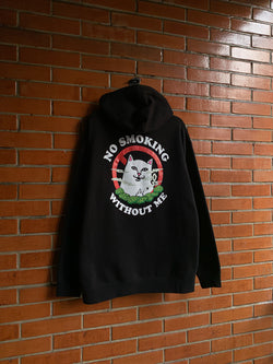 No Smoking Hoodie ( Black)