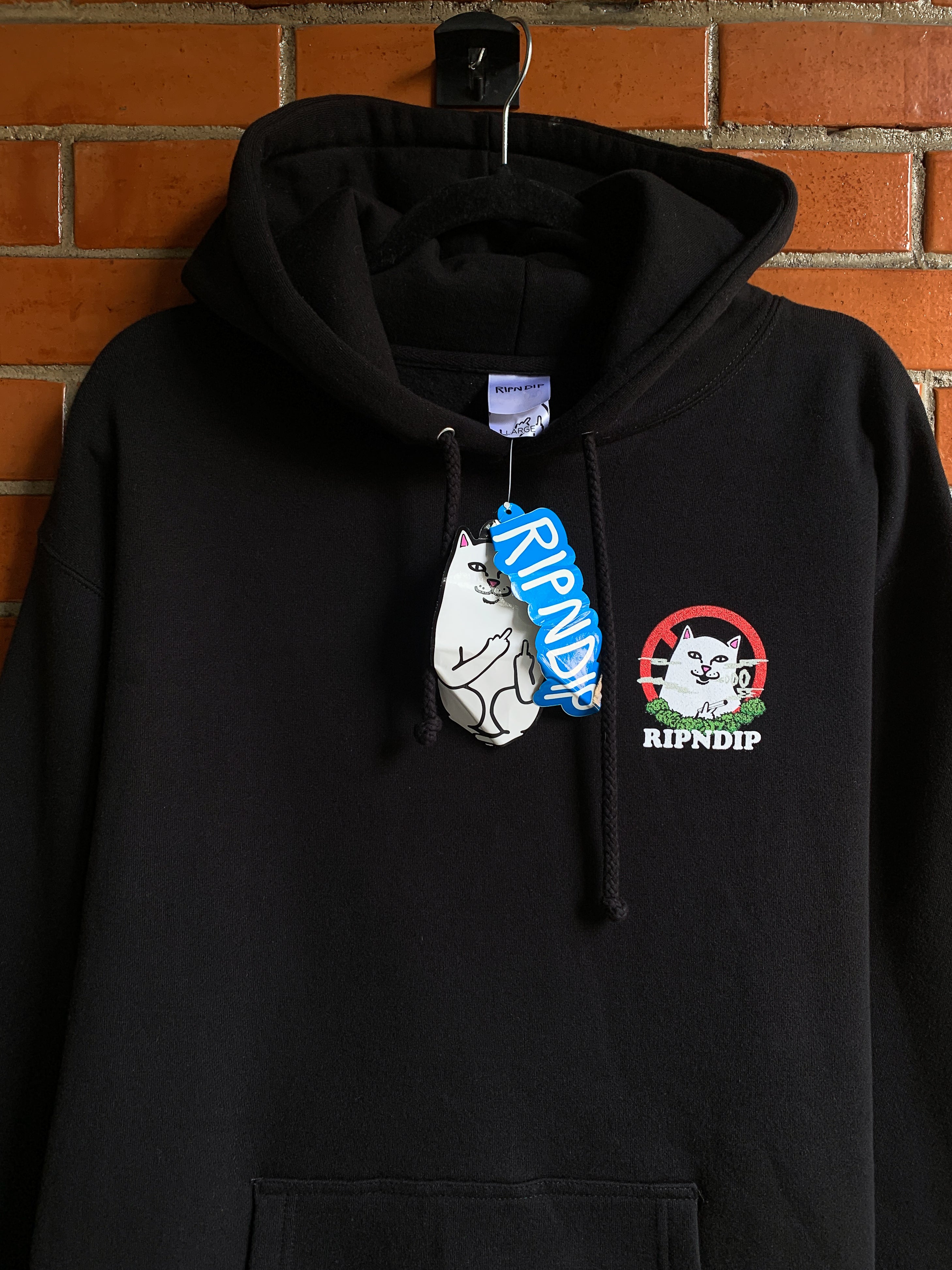 No Smoking Hoodie ( Black)