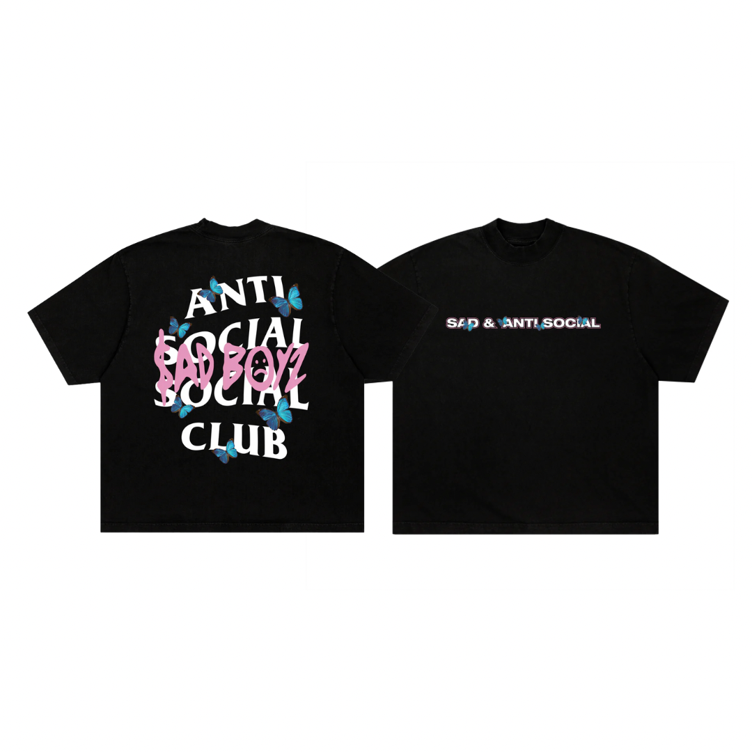 ASSC x $ad Boyz Sad & Anti Social Tee