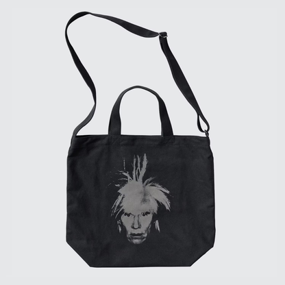 KAWS + Warhol 2Way Tote Bag Black