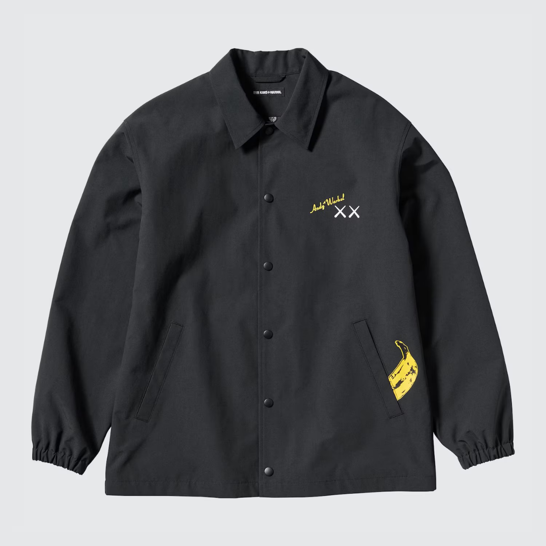 KAWS + Warhol Coach Jacket Black (USA Sizing)