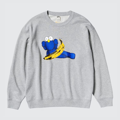 KAWS + Warhol Graphic Sweatshirt