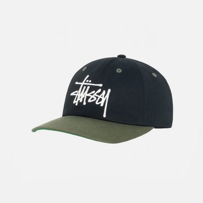 Low Profile Big Basic Snapback Black