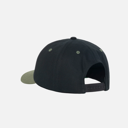 Low Profile Big Basic Snapback Black