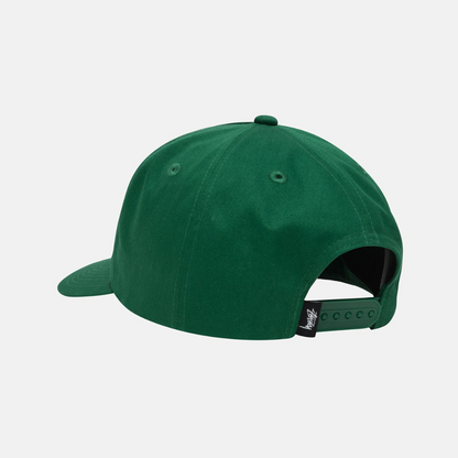 Mid-Depth Big Stock Snapback Green