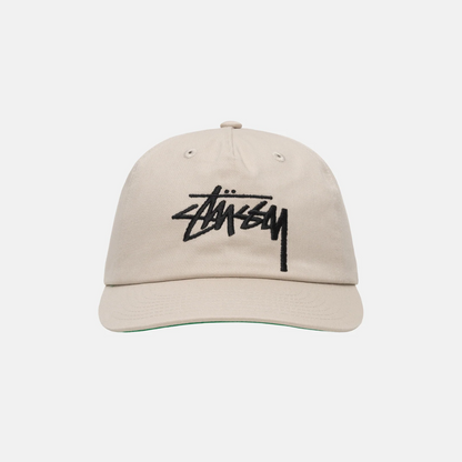 Mid-Depth Big Stock Snapback Tan