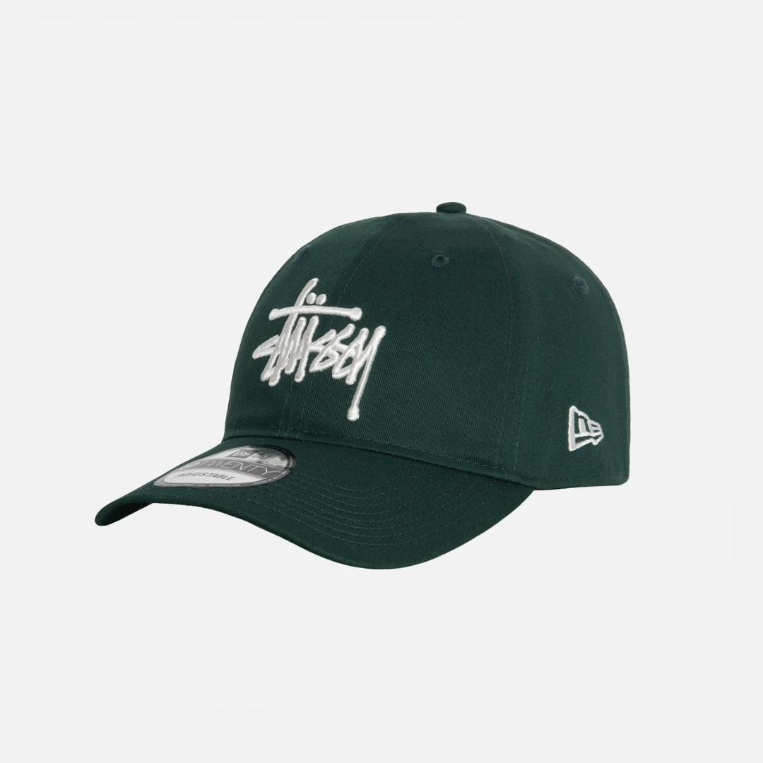 x New Era 9Twenty Basic Strapback Dark Green