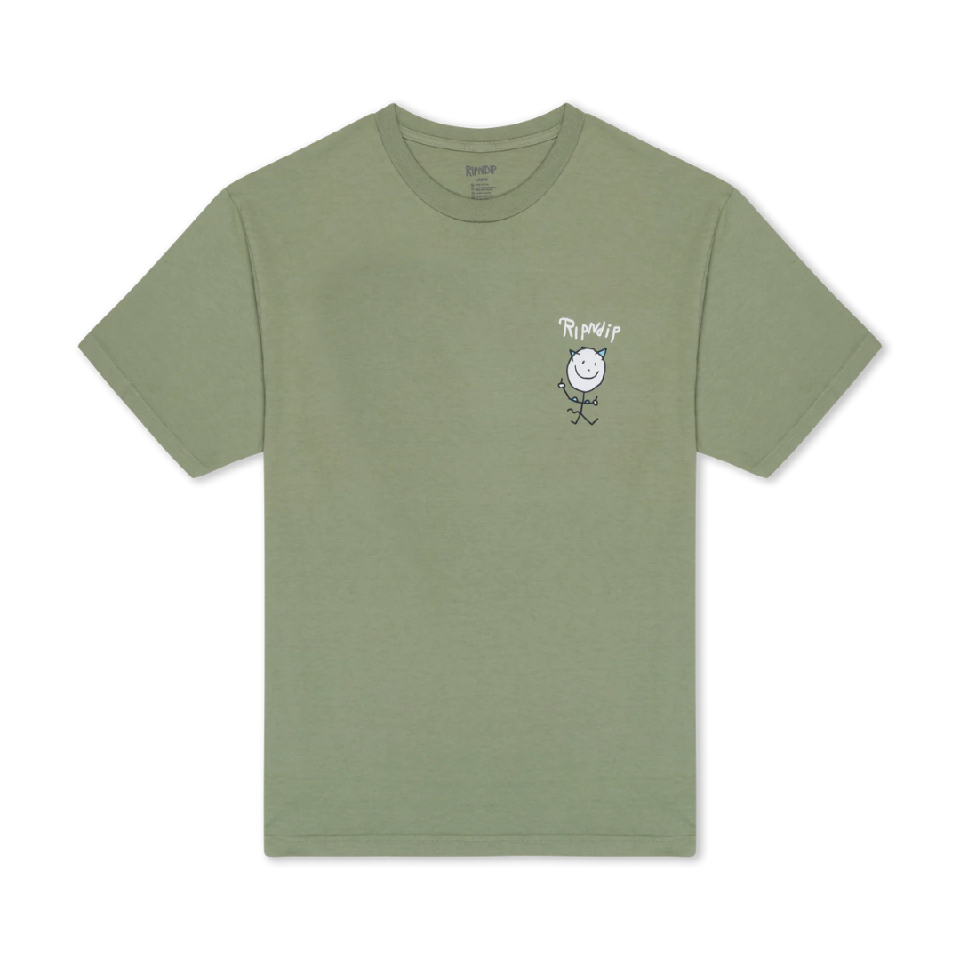 Nerman Rockwell Tee (Dusty Olive)