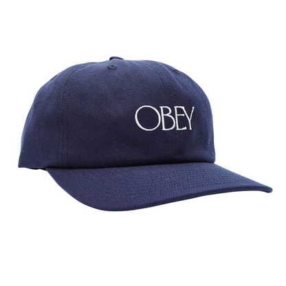 Bishop 6 Panel Strapback Navy