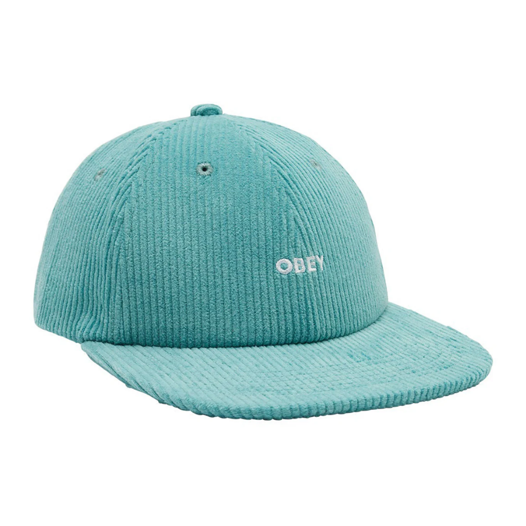 Bold Cord 6 Panel Strapback Ocean