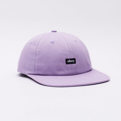 Mac 6 Panel Snapback Lilac Chalk