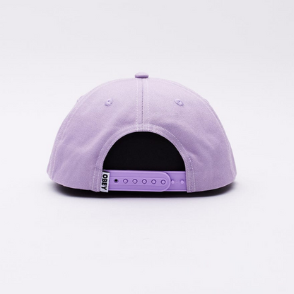 Mac 6 Panel Snapback Lilac Chalk