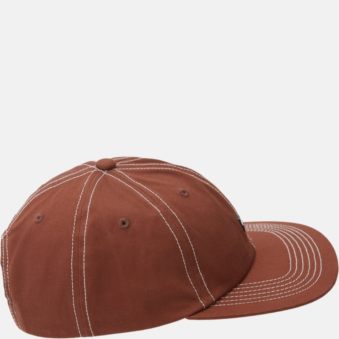 Mac 6 Panel Snapback Sepia