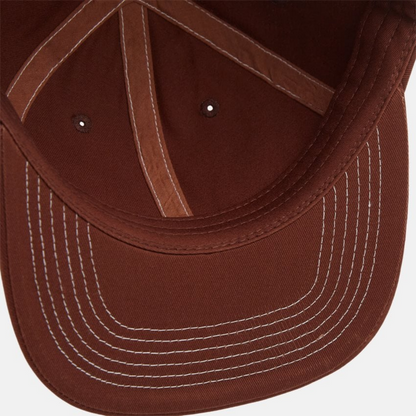 Mac 6 Panel Snapback Sepia